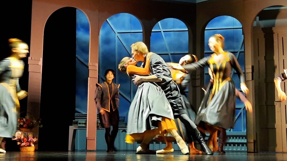 Divadlo F. X. Šaldy uvádí balet Zkrocení zlé ženy - snímek ze zkoušky