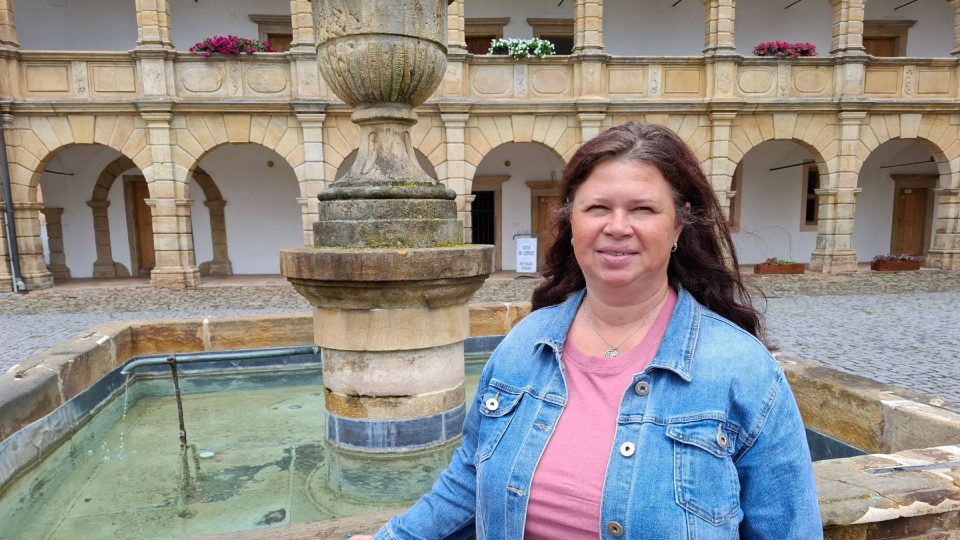 Kastelánka zámku Moravská Třebová Karolína Machálková | foto: Tereza Brázdová, Český rozhlas Kastelánka zámku Moravská Třebová Karolína Machálková