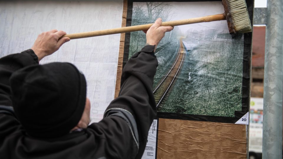 Reprodukce díla Štěpána Kňákala Cesta | foto: Vít Černý Reprodukce díla Štěpána Kňákala Cesta