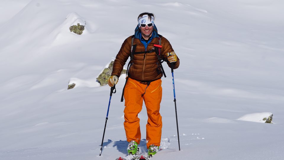 Skialpinista Karel Kříž