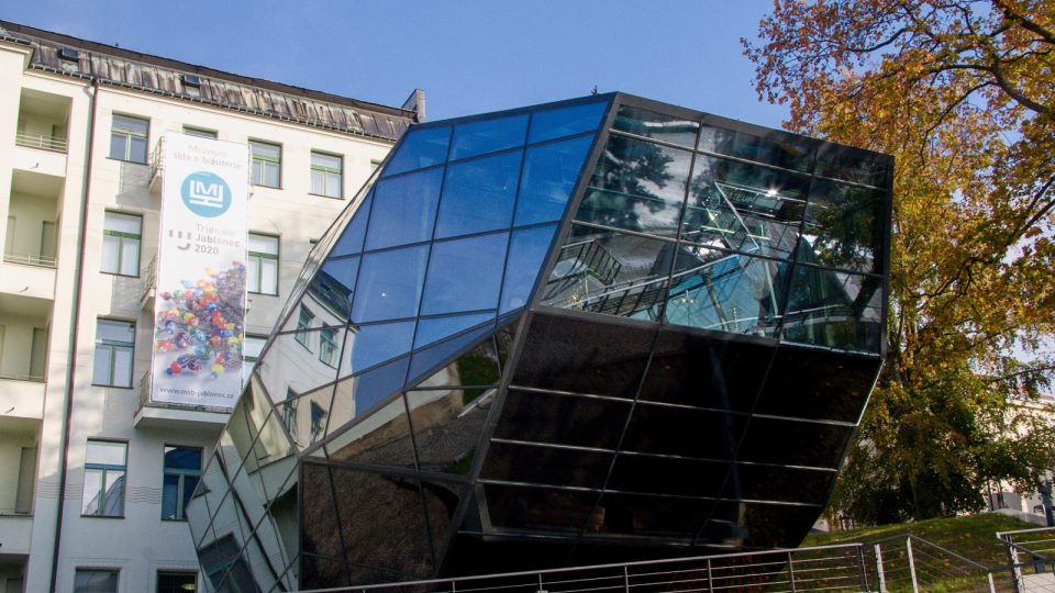 Nová přístavba jabloneckého Muzea skla a bižuterie
