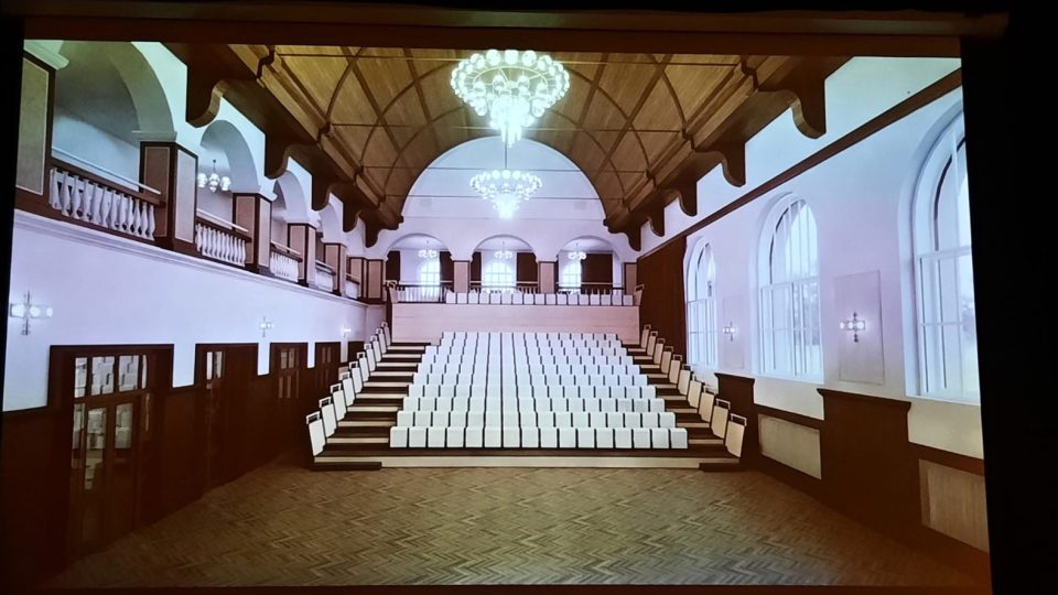 Vizualizace rekonstrukce Lidových sadů v Liberci - snímek z prezentace MEPRO s.r.o. architektonický ateliér