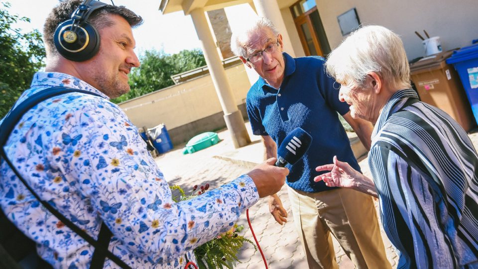 Patrik Rozehnal a manželé Pittauerovi | foto: Jana Volková Patrik Rozehnal a manželé Pittauerovi