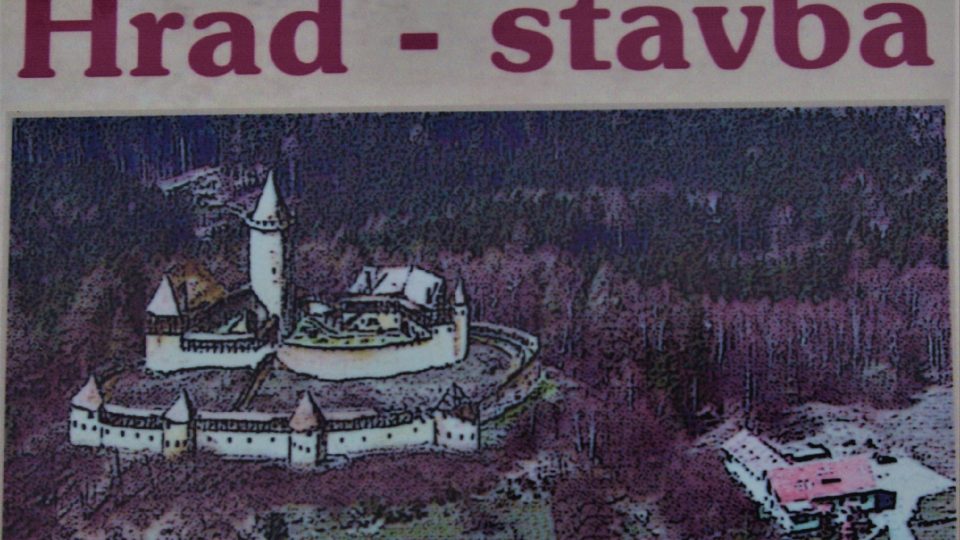 Pravděpodobná podoba hradu Brada