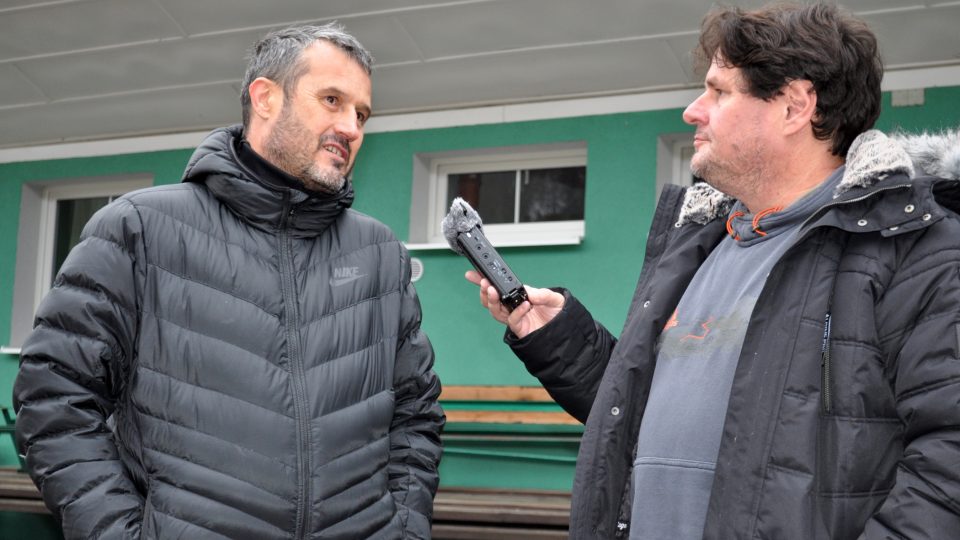 Vladislav Kavan při rozhovoru s Pavlem Petrem