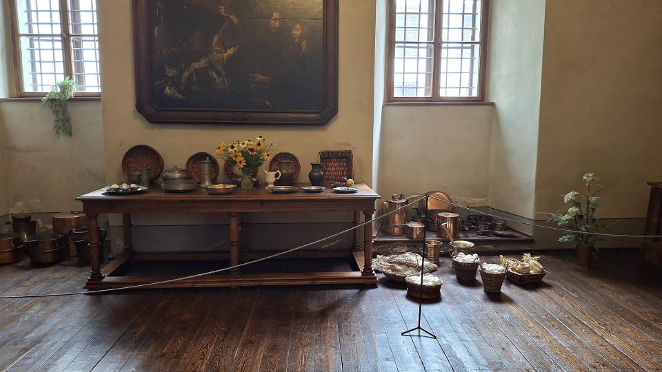 Prohlídková trasa třeboňského zámku věnovaná Rožmberkům | foto: Zdeněk Zajíček, Český rozhlas Prohlídková trasa třeboňského zámku věnovaná Rožmberkům