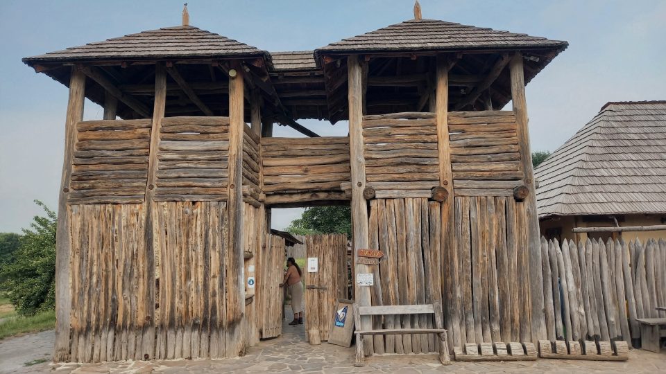 Archeoskanzen Modrá