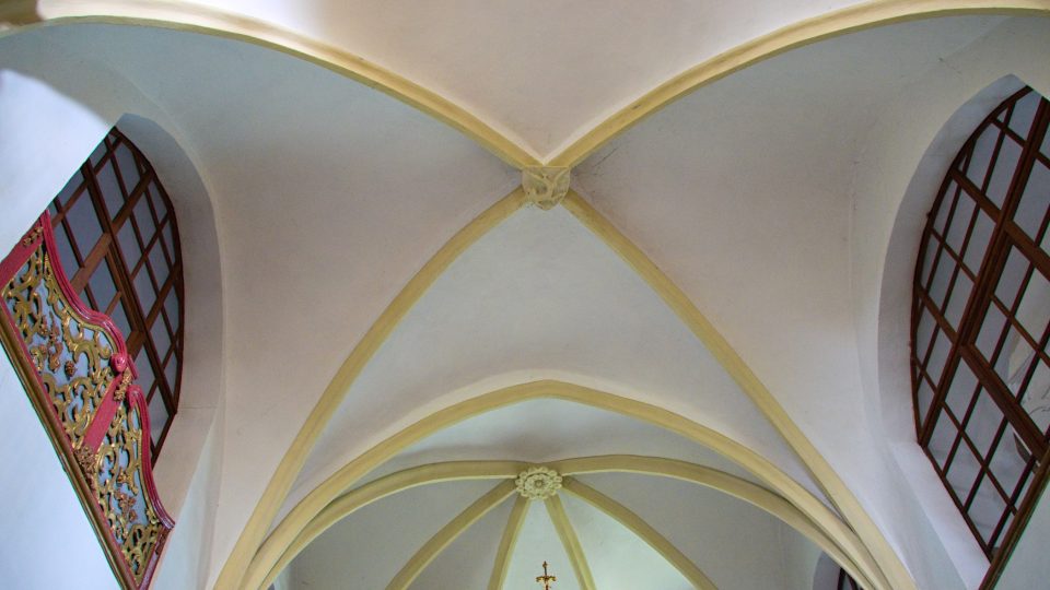 Strop baziliky Navštívení Panny Marie v Hejnicích