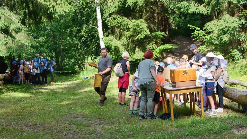 Myslivci pro děti připravili několik stanovišť