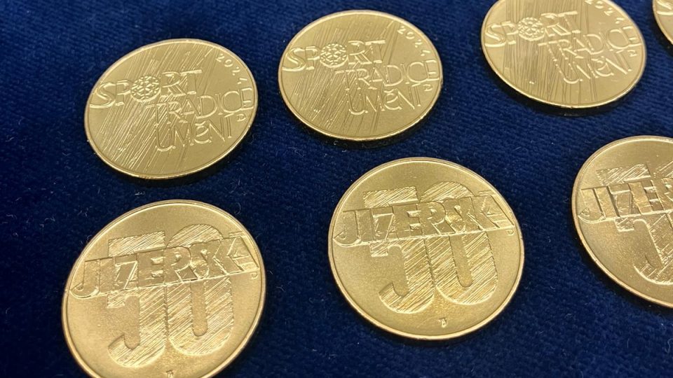 Speciální mince pro 57. ročník Jizerské padesátky