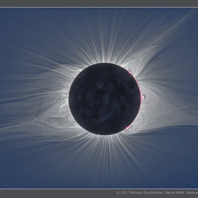 Úplné zatmění Slunce 2018 | foto: Marcel Bělík,  Hvězdárna v Úpici