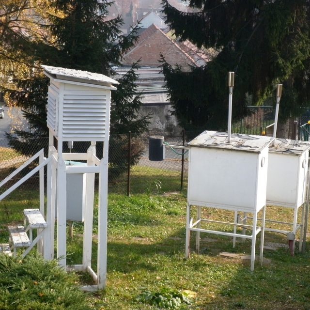 Meteorologické měřící přístroje | foto: Vladan Dokoupil