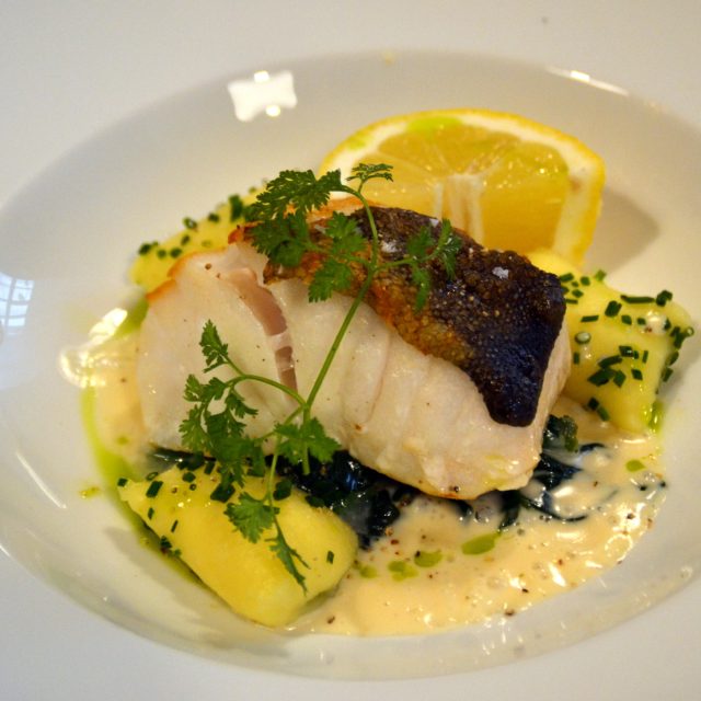 Treska ve smetanové omáčce se špenátem  (ilustrační foto) | foto: Dáša Kubíková,  Český rozhlas