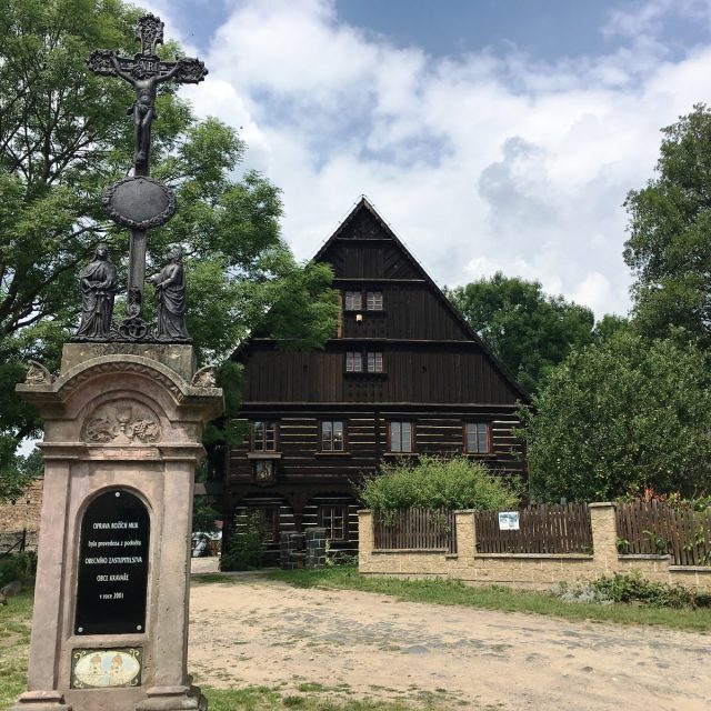 Vísecká rychta je největší roubené stavení v republice | foto: Tomáš Mařas,  Český rozhlas