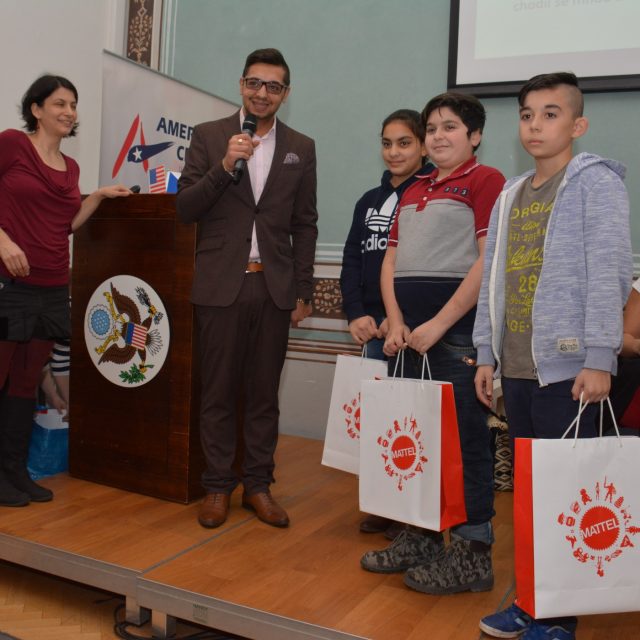 Předávání cen v soutěži Romano suno / Romský sen v prosinci 2017 | foto: Jana Šustová,  Český rozhlas