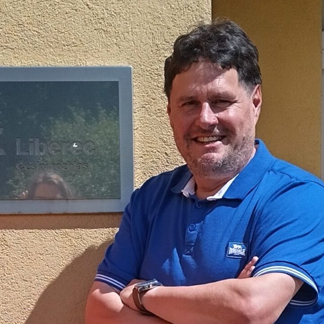 Sportovní redaktor Pavel Petr dostal v Liberci Novinářskou cenu Ondřeje Sekory | foto: Hana Hauptvogelová,  Český rozhlas