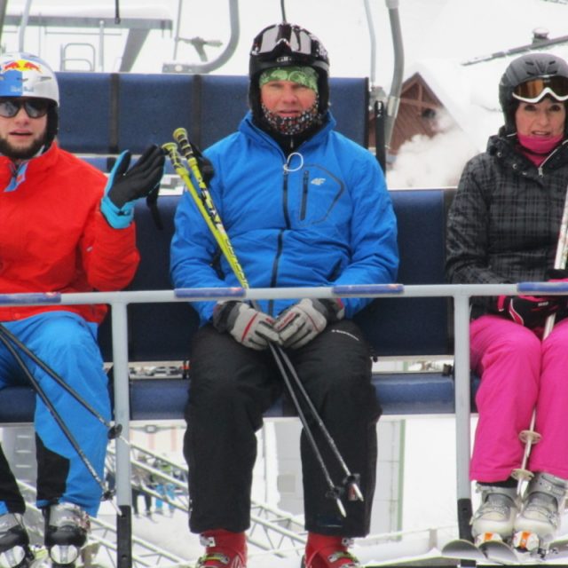 Lyžaři | foto: Jaroslava Mannová