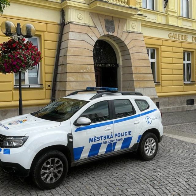 Služebna Městské policie Železný Brod je na tamní radnici | foto: Václav Lénart,  Český rozhlas