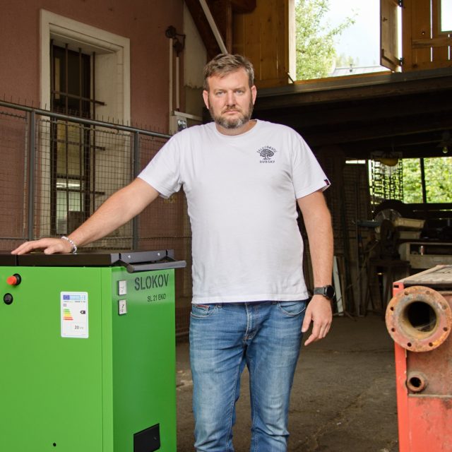 Odborník na kotle Zdeněk Dubský ze Železného Brodu | foto: Jaroslav Hoření,  Český rozhlas