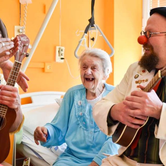 Zdravotní klauni - hospic | foto:  Zdravotní klaun