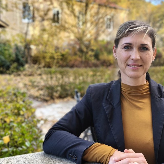 Ředitelka Kulturního domu Dvorana v Lokti Michaela Matuchová | foto: Libuše Ernestová,  Český rozhlas