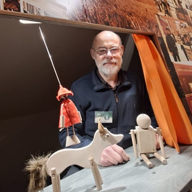 Borek Tichý,  organizátor výstavy Vahadla a čempurity | foto: Jana Švecová,  Český rozhlas