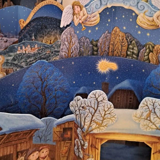 Betlém od výtvarníka Pavla Peciny | foto: Jana Švecová,  Český rozhlas