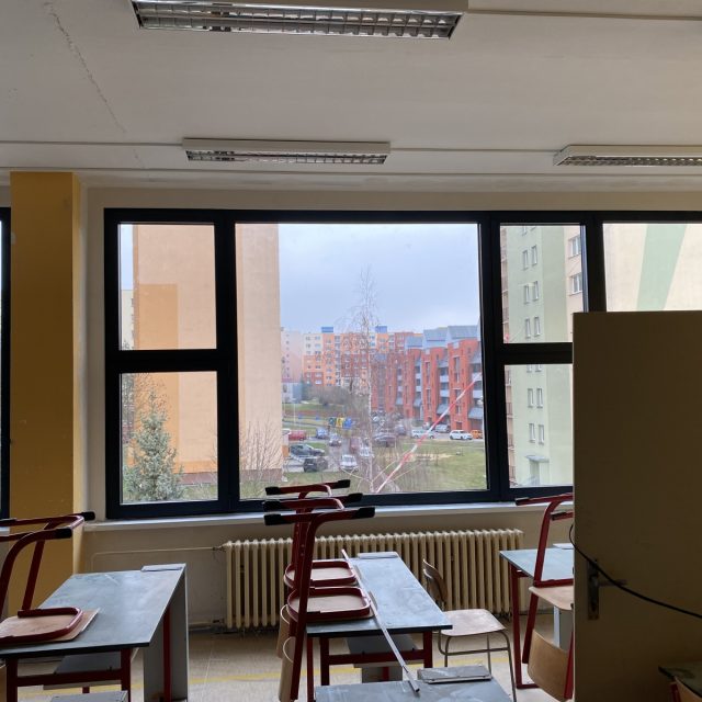 Na Základní škole Lada v České Lípě mají nová okna | foto: Jiří Jelínek,  Český rozhlas