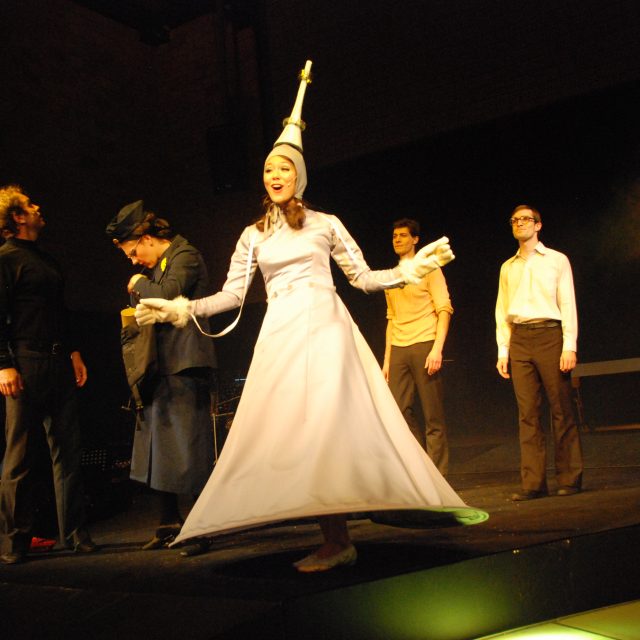 Eliška Jansová hraje v představení Sialská trojčata i Ještěd. Herečka nechyběla na vyhlášení ankety | foto: Lucie Fürstová