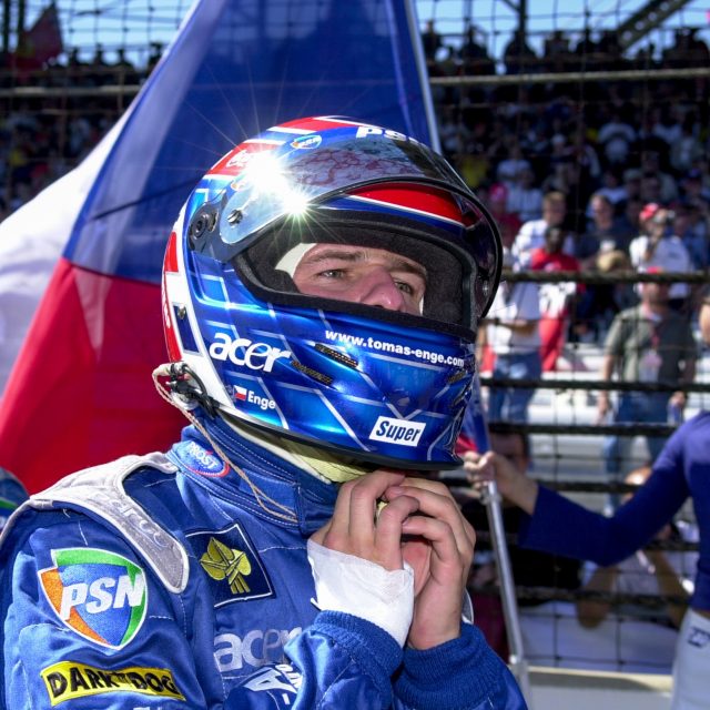 Tomáš Enge po závodě Formule 1 v americkém Indianapolis | foto: Jiří Křenek,  Profimedia