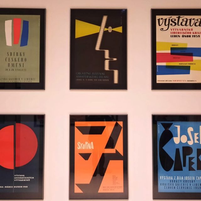 Výstava v OGL připomíná tvorbu umělecké Skupiny 7 | foto: Tomáš Mařas,  Český rozhlas