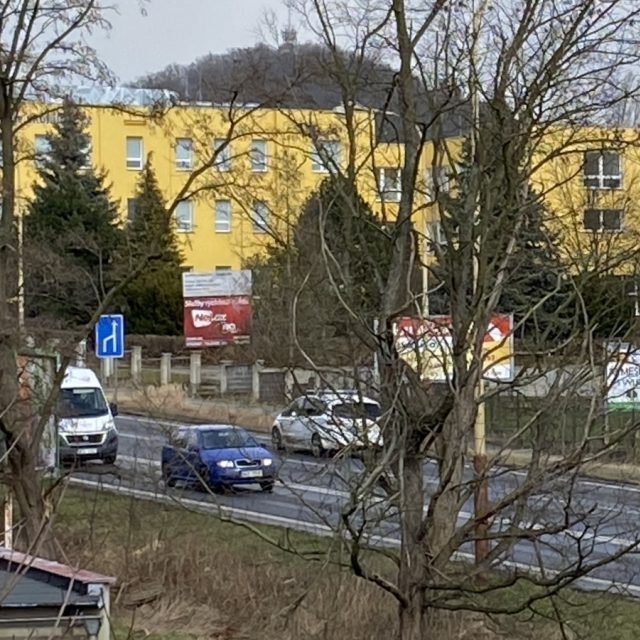 Billboardy u silnice I/9 na průtahu Českou Lípou | foto: Jiří Jelínek,  Český rozhlas
