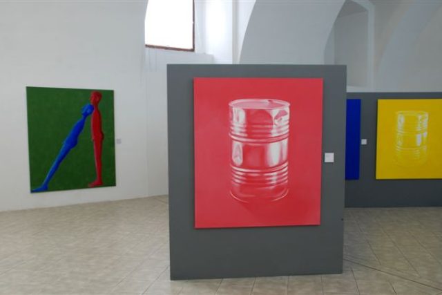 Jiří Sopko – Pavel Šmíd  (z výstavního cyklu Učitel a žák) | foto:  Galerie moderního umění v Roudnici