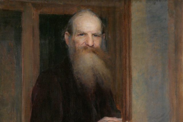 Vojtěch Hynais  (1854–1925). Podobizna Josefa Hlávky,  1894,  Národní galerie v Praze | foto: Národní galerie v Praze