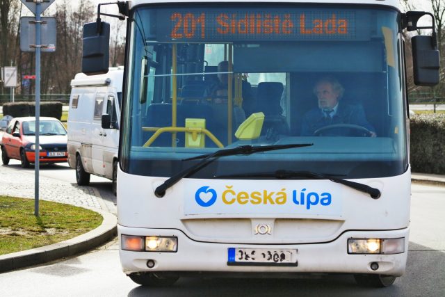 Autobus MHD v České Lípě  (ilustrační foto) | foto: Jaroslava Mannová