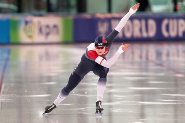 Karolína Erbanová ve finále světového poháru na 500m trati | foto: Fotobanka Profimedia