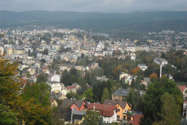 Pohled na Jablonec nad Nisou z Petřína | foto: Český rozhlas Liberec