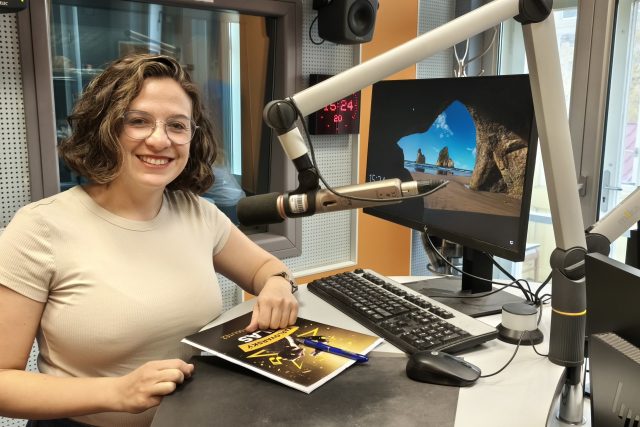 Michaela Plitz Fričová,  organizátorka soutěže Karlovarský hlas 2025 | foto: Libuše Ernestová,  Český rozhlas