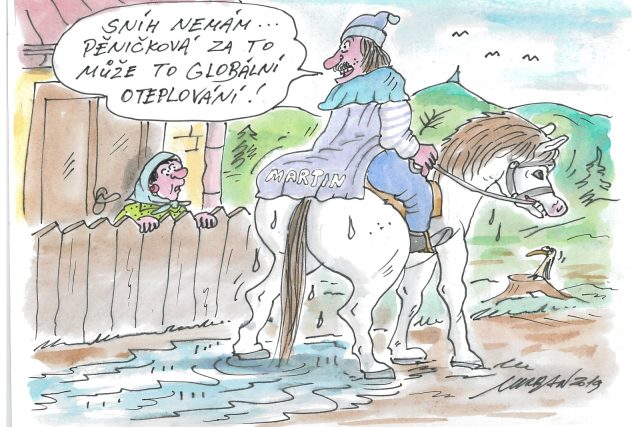 Ruda Pivrnec letos Martina na bílém koni nečeká
