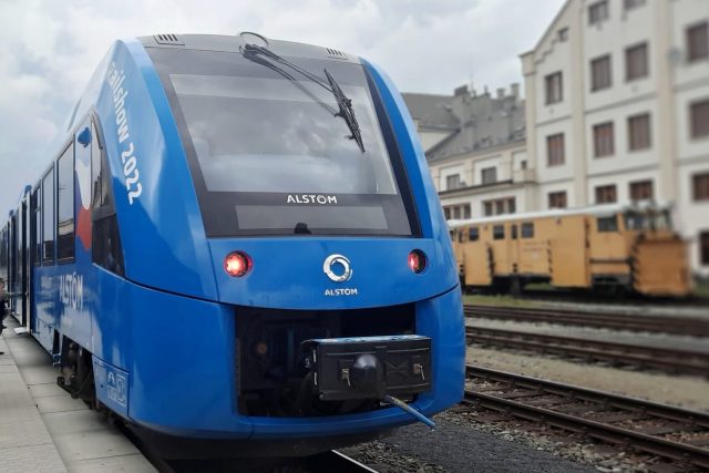 Vodíkový vlak v Liberci | foto: Ivana Bernáthová,  Český rozhlas