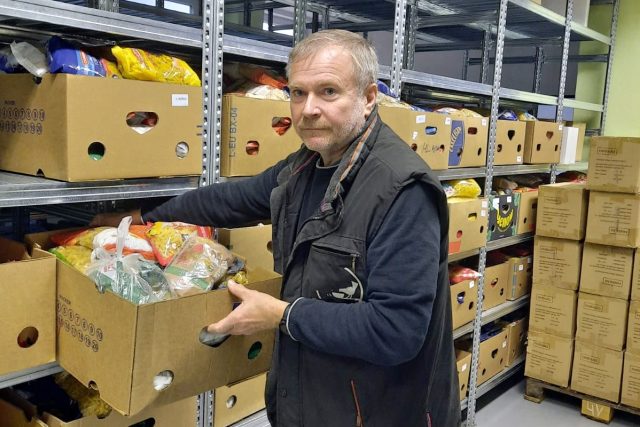 Josef Vlček,  ředitel Potravinové banky Libereckého kraje | foto: Tomáš Mařas,  Český rozhlas