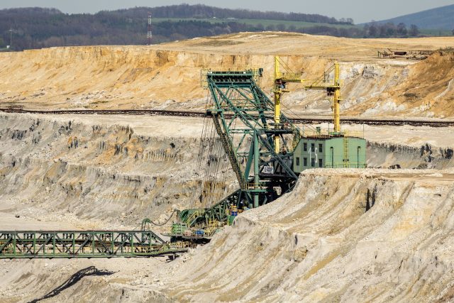 Hnědouhelný důl Turów v Polsku | foto: Fotobanka Profimedia