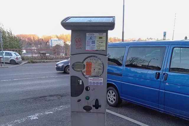 Parkovací automat v Liberci | foto: Hana Hauptvogelová,  Český rozhlas