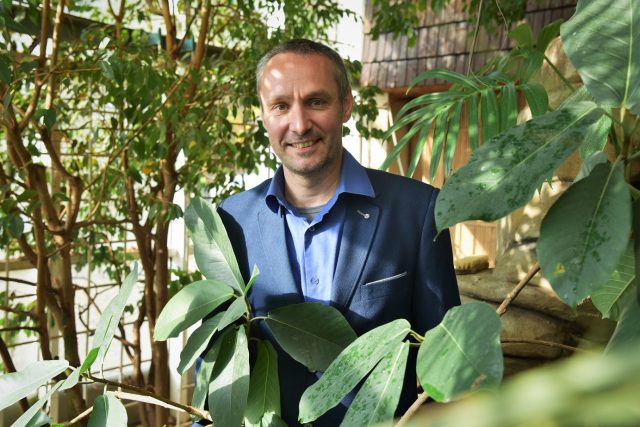 Nový ředitel liberecké botanické zahrady Václav Lenk | foto: Liberecký kraj