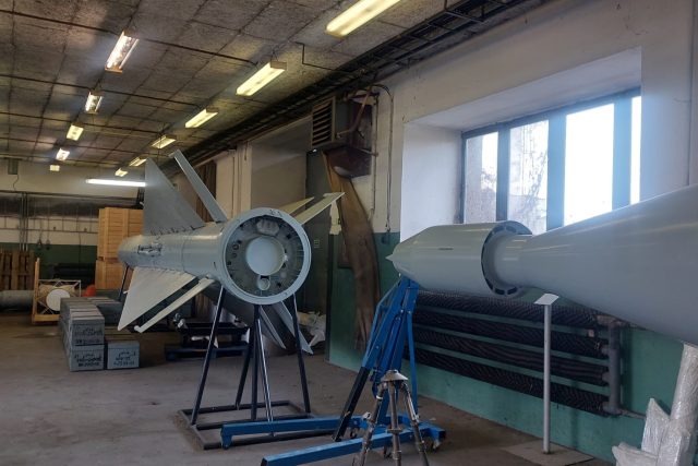 Rakety z muzea Davida Horského | foto: Gabriela Hykl,  Český rozhlas