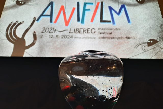 Anifilm 2024 - festivalová cena | foto: Tomáš Mařas,  Český rozhlas