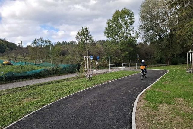 Nový úsek cyklostezky Greenway Jizera ve Svijanech | foto: Jana Pavlíčková,  Český rozhlas