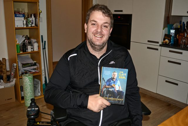Paralympijský mistr lukostřelby David Drahonínský | foto: Jaroslav Hoffmann