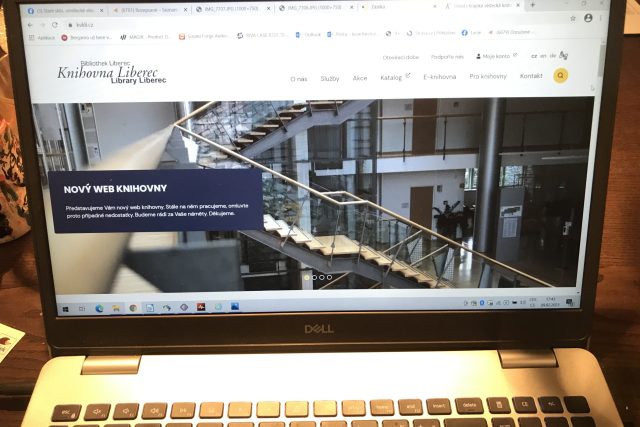 Liberecká Krajská vědecká knihovna má nový web | foto: Lucie Fürstová,  Český rozhlas