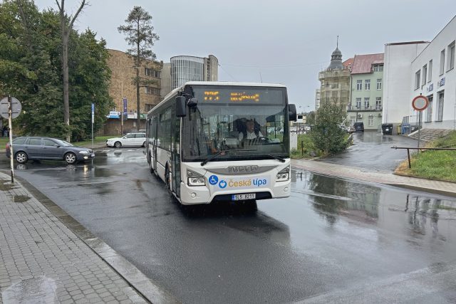 Autobus MHD v České Lípě | foto: Jiří Jelínek,  Český rozhlas